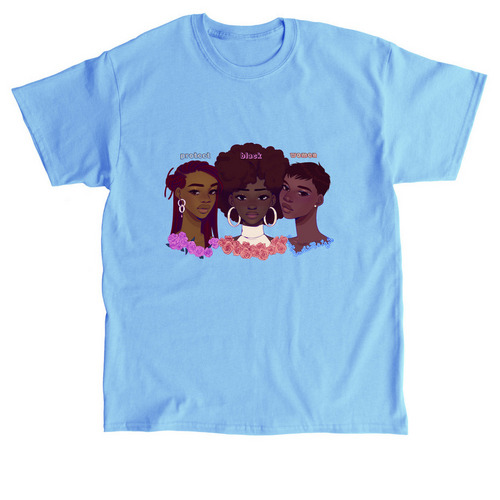 Protect Black Women&nbsp;, a Carolina Blue Classic Unisex Tee