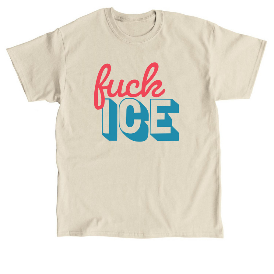 No more ICE, a Sand Classic Unisex Tee