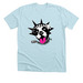 NYCSCR Classic Logo, a Heather Ice Blue Premium Unisex Tee