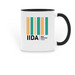 IIDA Advocacy Design 2 - Mug, a Black Two-Tone Ceramic Mug