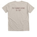 Love Language., a Heather Dust Premium V-Neck Tee (back-view)