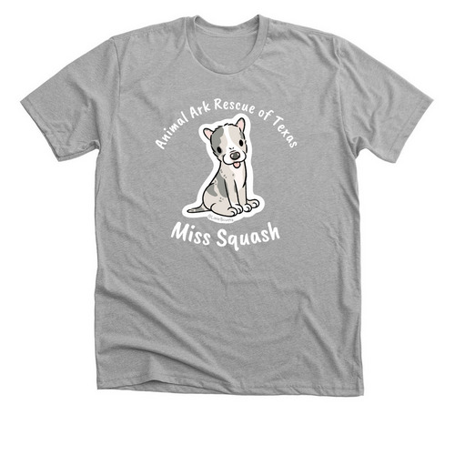 Animals Ark - Miss Squash, a Athletic Heather Premium Unisex Tee