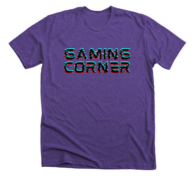 Gaming Corner&nbsp;, a Heather Team Purple Premium Unisex Tee