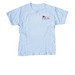 4th of July, a Light Blue Youth Unisex Tee