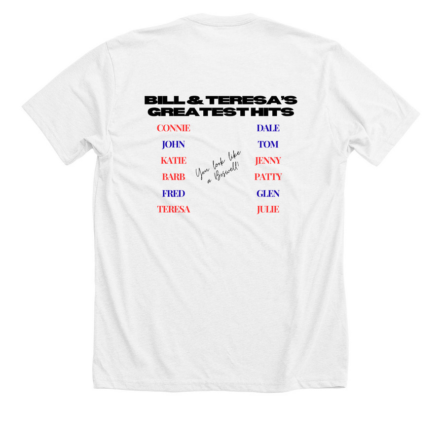 Reunion '26 Tour Tee, a Solid White Blend Premium Unisex Tee (back-view)