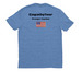 Protect & Defend LGBTQIA (More Colors), a Azure Blue Allmade Eco Triblend Unisex Tee (back-view)