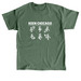 KEEN Chicago Ken in Action Tee, a Military Green Classic Unisex Tee