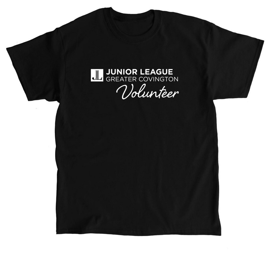 Volunteer Standards: White Logo, a Black Classic Unisex Tee