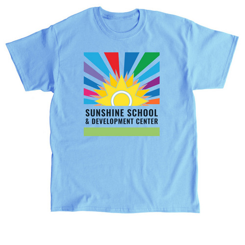 Sunshine Color Logo | Shirts & Apparel, a Carolina Blue Classic Unisex Tee