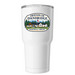 Tumblers, a White Insulated Tumbler