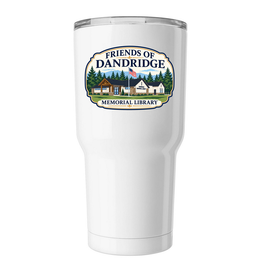 Tumblers, a White Insulated Tumbler