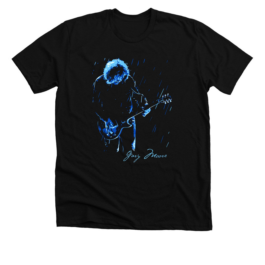 Gary Moore In Memoriam, a Solid Black Blend Premium Unisex Tee
