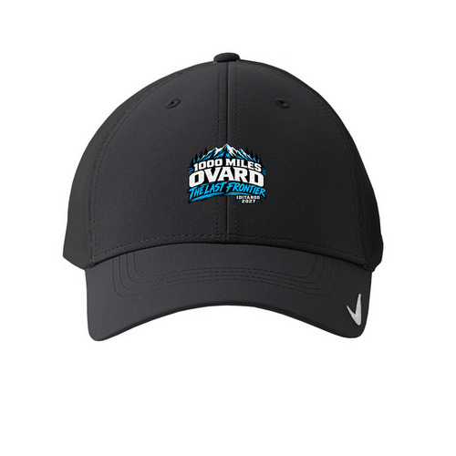 Ovard The Last Frontier, a Anthracite Printed Nike Dri-FIT Legacy Performance Cap