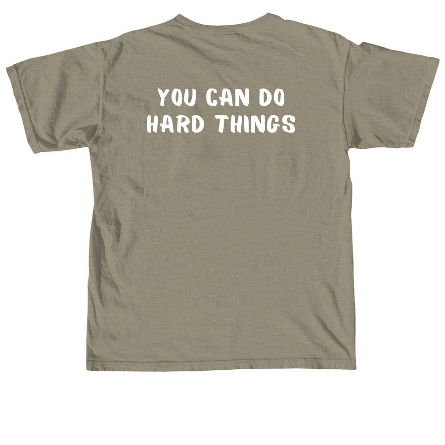 Summer 2026 Shirt- Adult, a Sandstone Comfort Colors Unisex Tee (back-view)