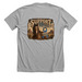 Friends For Life Theme Support Shirt, a Athletic Heather Premium Unisex Tee (back-view)