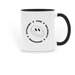 Autonomy & Care & Solidarity & Organizing, a Black Two-Tone Ceramic Mug