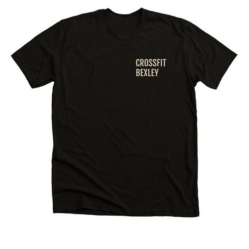 CrossFit Bexley, a Black Heather Premium Unisex Tee
