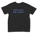 Little Guy. Big Yapper. Toddler Tee, a Black Toddler Tee