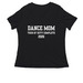 Tour of Duty Complete 2026, a Black Women's Relaxed V-Neck Tee