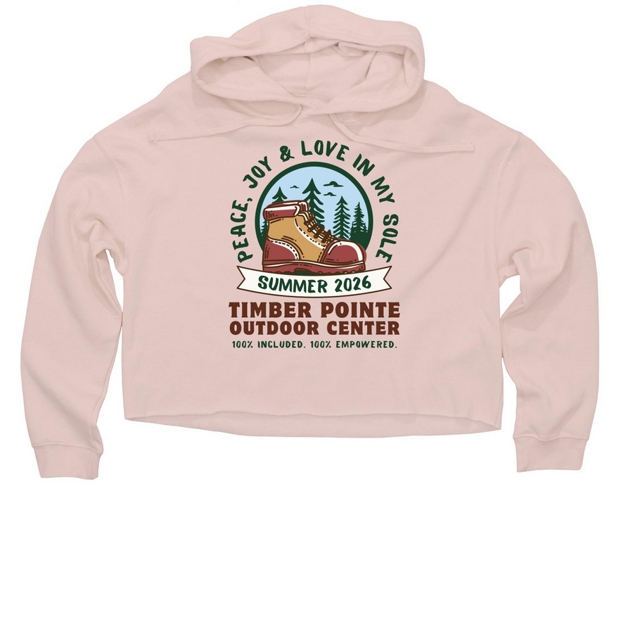 Summer 2026 Shirt- Adult- Sweatshirts, a Blush Women?s Lightweight Cropped Hoodie
