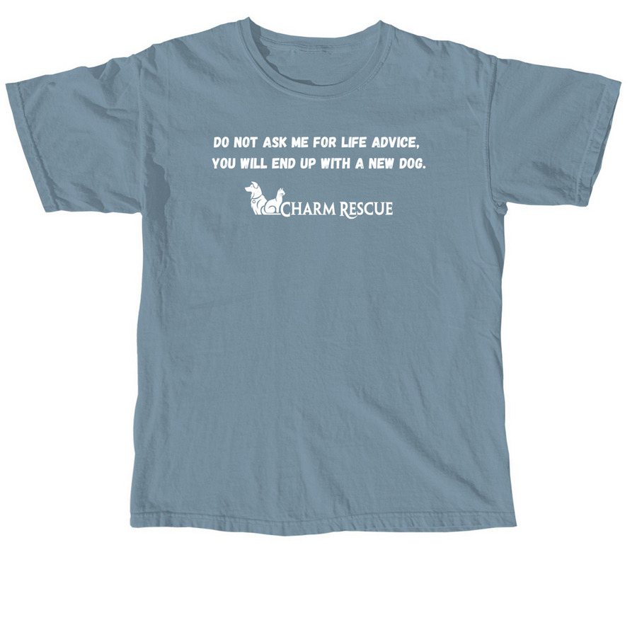 So... you need a dog&nbsp;, a Ice Blue Comfort Colors Unisex Tee