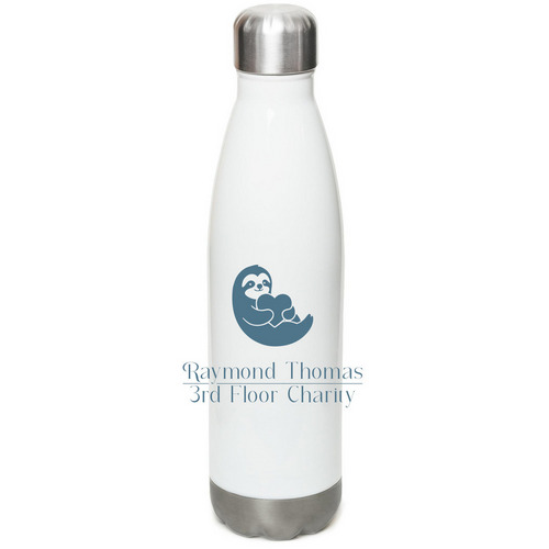 Raymond's Honor&nbsp;, a White Stainless Steel Water Bottle