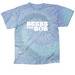 Beers for Bob - White Logo, a Lagoon Classic Tie Dye Tee