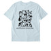good humans rescue dogs&nbsp;, a Blue Ice Stanley/Stella Unisex Creator 2.0 Tee (back-view)