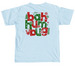 A Christmas Carol - Bah Humbug, a Chambray Comfort Colors Unisex Tee (back-view)