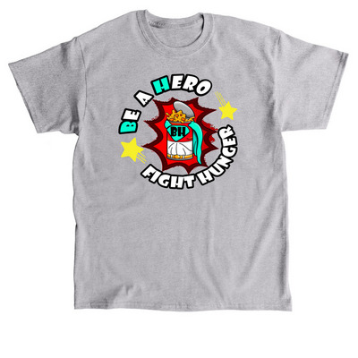 Be a Hero, a Sport Grey Classic Unisex Tee
