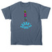 Blue Sarah's Gang, a Indigo Blue Classic Unisex Tee