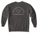 Spay & Neuter Angel Day 2026, a Pepper Comfort Colors Crewneck Sweatshirt (back-view)