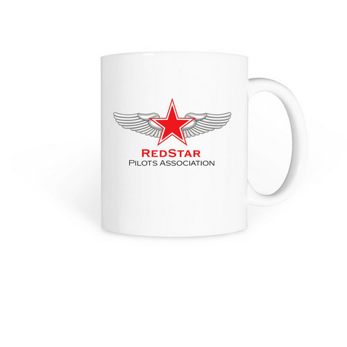Nanchang CJ6, a White Coffee Mug