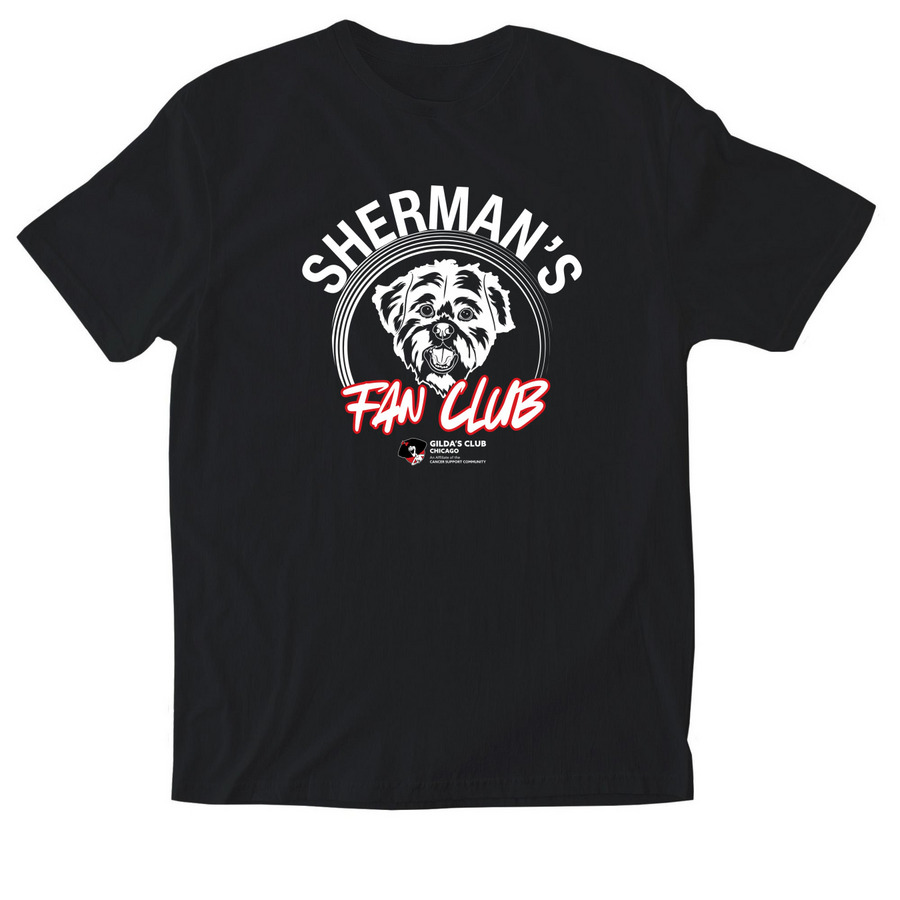 Sherman's Fan Club, a Black Softstyle Cotton Tee