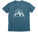 Trail Life Moms, a Heather Deep Teal Premium V-Neck Tee