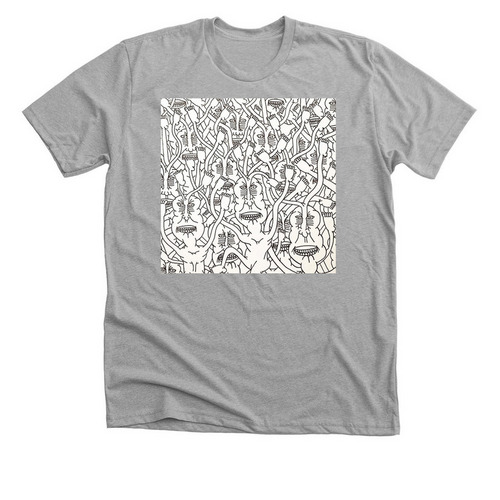 Polarization, a Athletic Heather Premium Unisex Tee