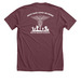 JBLM Dental Health Activity Unit Shirts, a Heather Maroon Premium Unisex Tee (back-view)