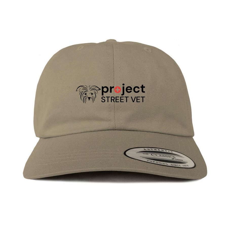 New: Project Street Vet Hats!, a Khaki Printed Classic Baseball Cap