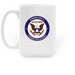 Sometimes one just needs more coffee!, a White Large Coffee Mug (back-view)