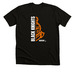 Black Knights Knight Head, a Solid Black Blend Premium Unisex Tee