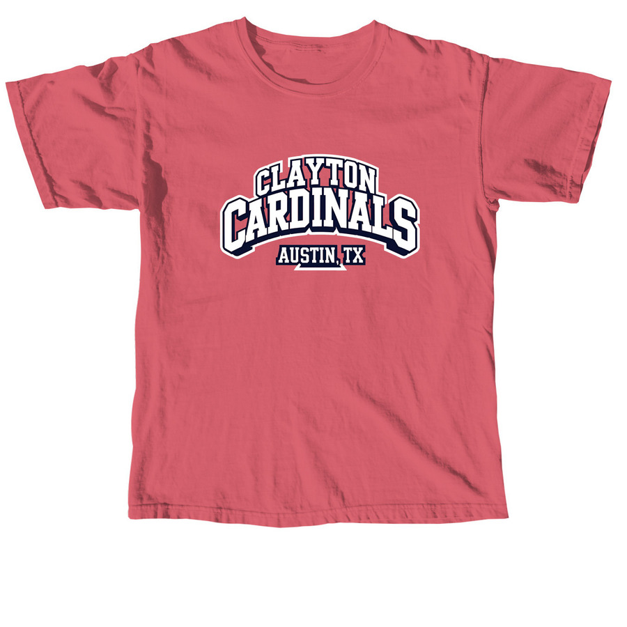 Cardinal Jersey, a Crimson Comfort Colors Unisex Tee