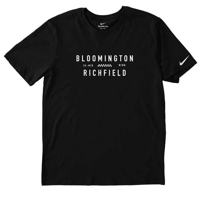 performance, a Black Nike Dri-FIT Jersey Blend Performance Tee
