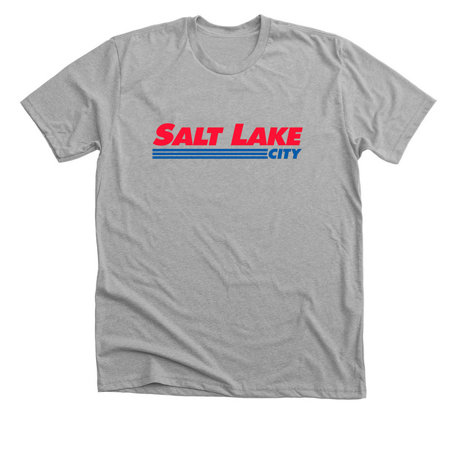 SLC: Worth the Membership, a Athletic Heather Premium Unisex Tee