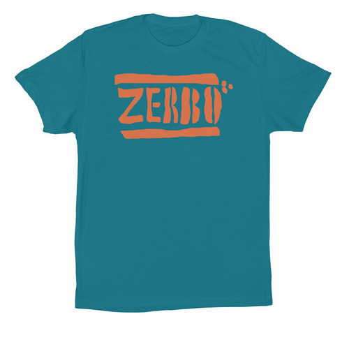Zerbo Brothers T-Shirt Blue, a Marine Premium Cotton Tee