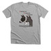 No Fur, No Fear, No Missed Hides!, a Athletic Heather Premium Unisex Tee