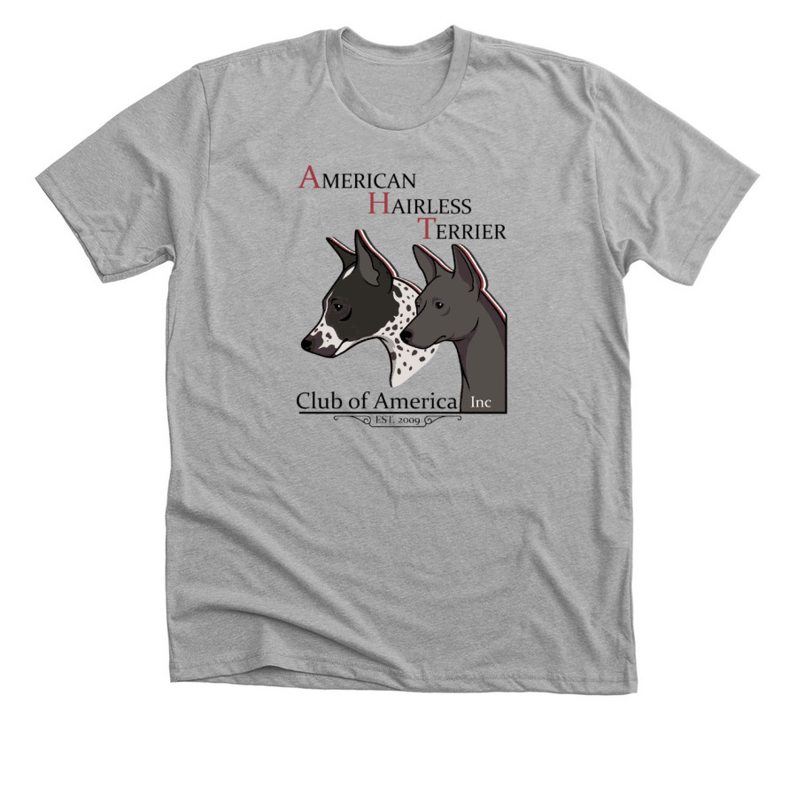 No Fur, No Fear, No Missed Hides!, a Athletic Heather Premium Unisex Tee