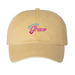Amazing Grace | Hat Style 1, a Mustard Printed Pigment Dye Baseball Cap