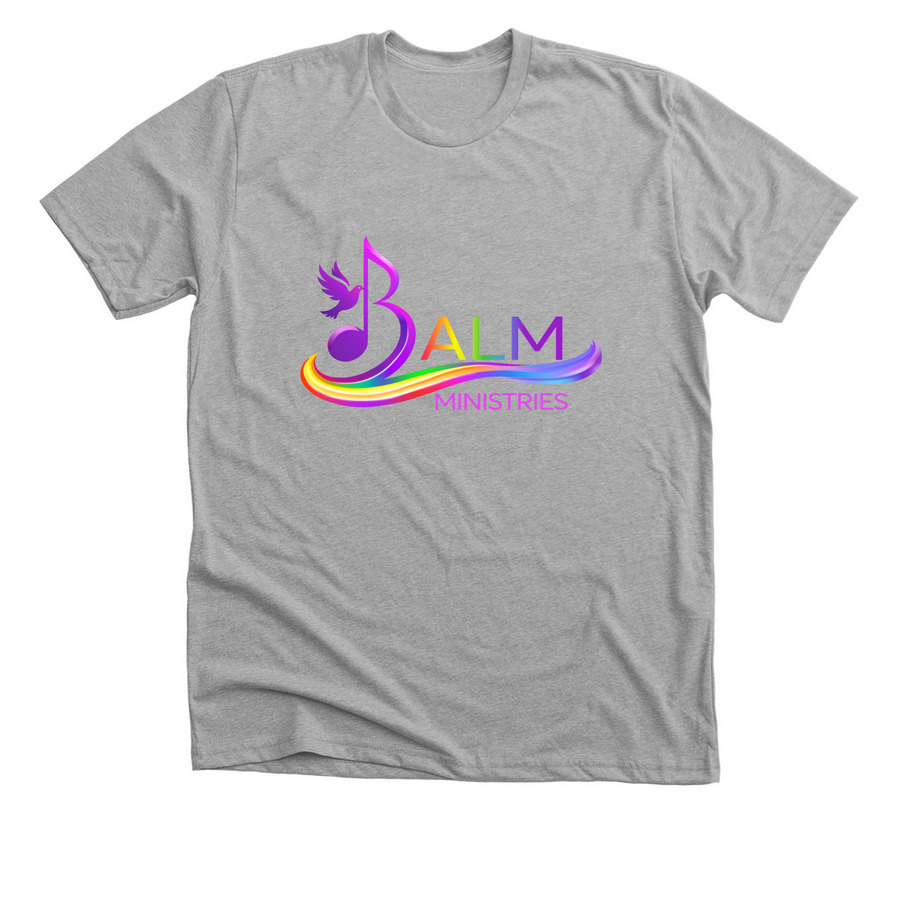 Balm Ministries The Next Generation, a Athletic Heather Premium Unisex Tee