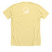Jesus >, a Heather Yellow Gold Premium Unisex Tee (back-view)