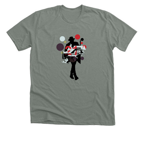Concrete Man, a Deep Heather Premium Unisex Tee